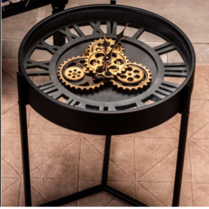 Clockwork Side Table Clock