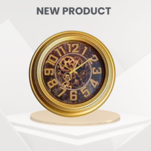 Industrial gear analog wall clock