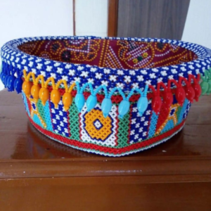 Basket with Beads (Dal Moti )