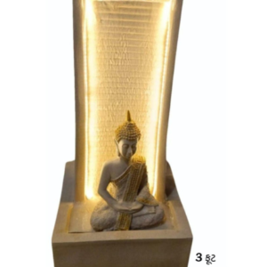 Water Fountain with Lord Buddha Statue